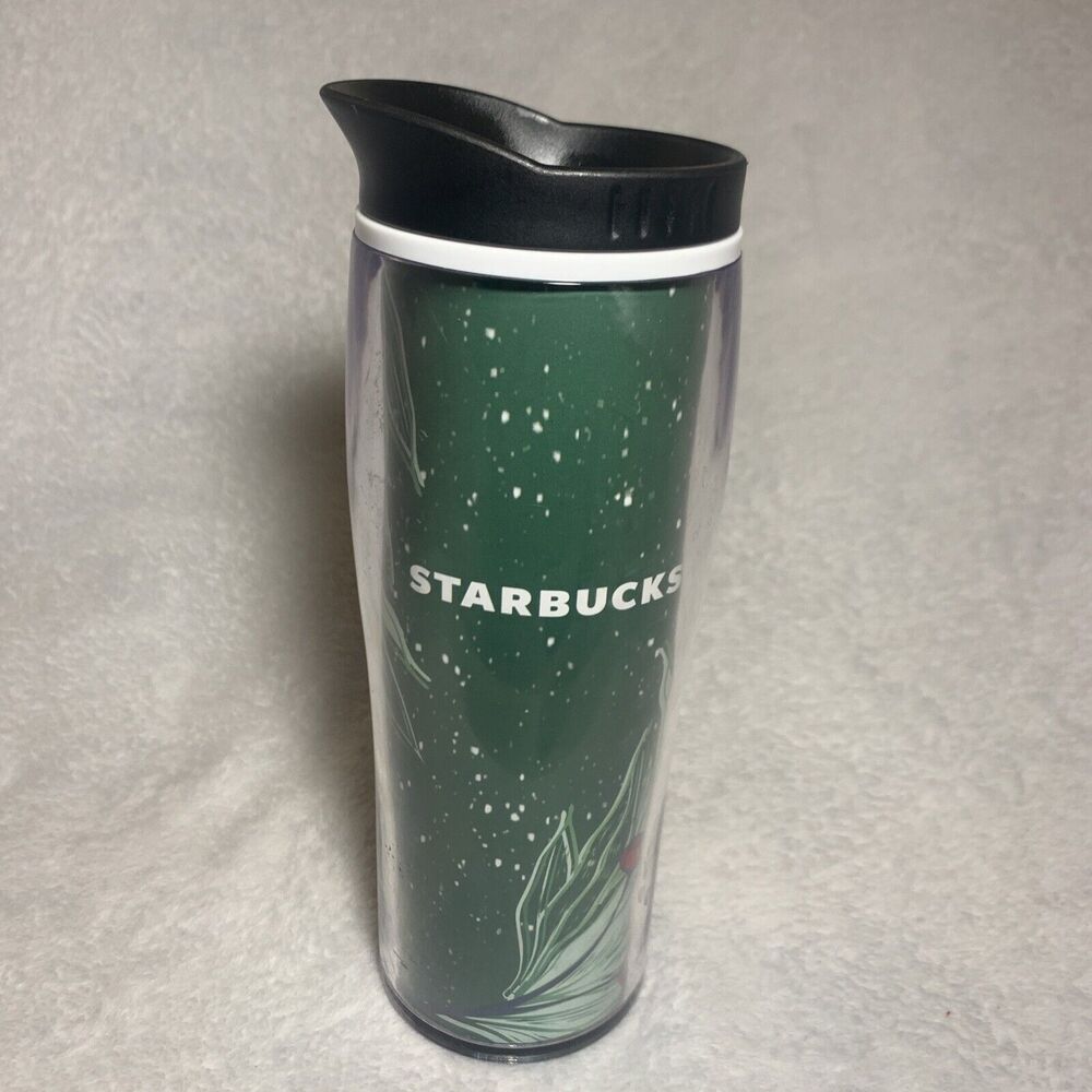 Starbucks Christmas Holiday Berry Coffee Mug 2020 Travel Tumbler 16oz Green Red